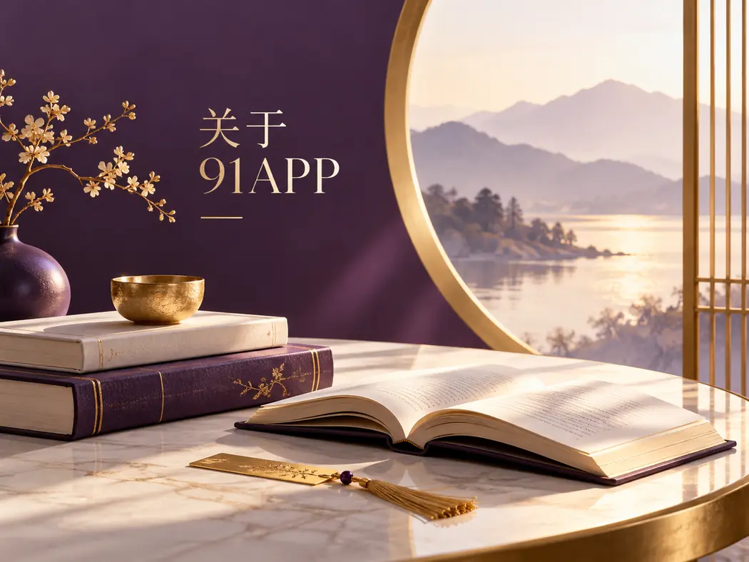 关于91APP主题几何插画